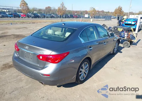 2015 Infiniti Q50 Premium from USA, damaged, VIN JN1BV7AR1FM394841